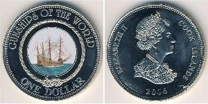 1 Долар Острова Кука Нікель/Мідь Єлизавета II (1926-2022)
