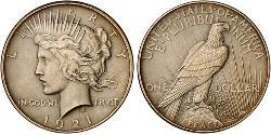 1 Доллар США (1776 - ) Серебро 