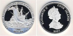 1 Долар Cook Islands (1965 - ) Срібло 