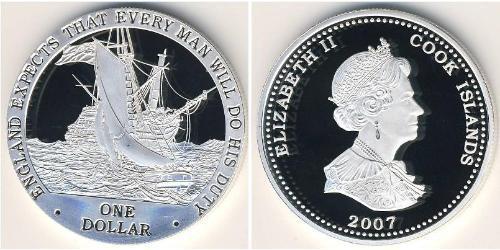 1 Долар Cook Islands (1965 - ) Срібло 