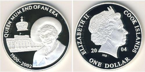 1 Долар Cook Islands (1965 - ) Срібло 