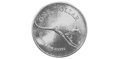 1 Долар Австралія (1939 - ) Срібло Єлизавета II (1926-2022)