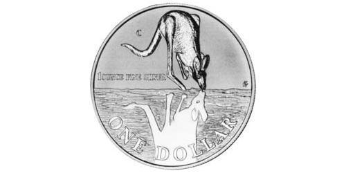 1 Долар Австралія (1939 - ) Срібло Єлизавета II (1926-2022)