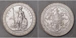 1 Долар Гонконг / Британська імперія (1497 - 1949) Срібло 