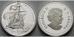 1 Долар Канада Срібло Єлизавета II (1926-2022)