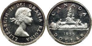 1 Долар Канада Срібло Єлизавета II (1926-2022)