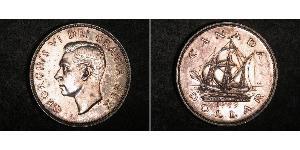 1 Долар Канада Срібло Георг VI (1895-1952)