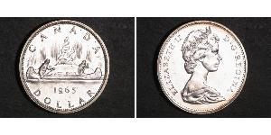 1 Долар Канада Срібло Єлизавета II (1926-2022)