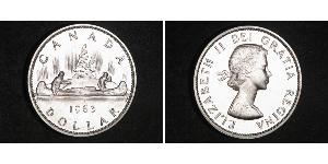 1 Долар Канада Срібло Єлизавета II (1926-2022)