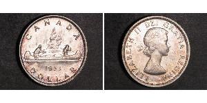 1 Долар Канада Срібло Єлизавета II (1926-2022)