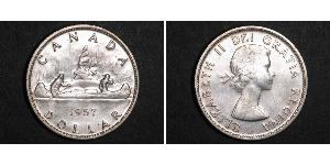 1 Долар Канада Срібло Єлизавета II (1926-2022)
