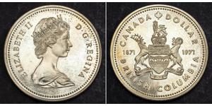 1 Долар Канада Срібло Єлизавета II (1926-2022)