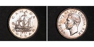 1 Долар Канада Срібло Георг VI (1895-1952)