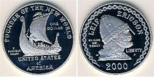 1 Долар США (1776 - ) Срібло 