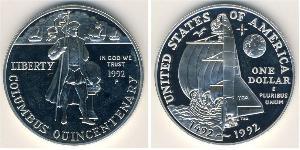 1 Долар США (1776 - ) Срібло 