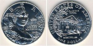 1 Долар США (1776 - ) Срібло 