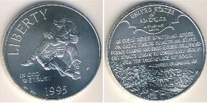 1 Долар США (1776 - ) Срібло 