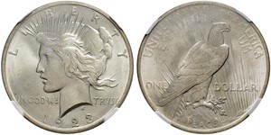 1 Долар США (1776 - ) Срібло 