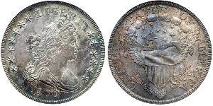 1 Долар США (1776 - ) Срібло Anne Willing Bingham (1764-1801)