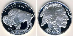 1 Долар США (1776 - ) Срібло 