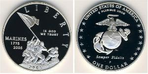 1 Долар США (1776 - ) Срібло 