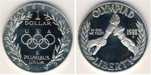 1 Долар США (1776 - ) Срібло 