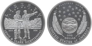 1 Долар США (1776 - ) Срібло 