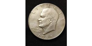 1 Долар США (1776 - ) Срібло Дуайт Девід  Ейзенхауер (1890-1969)