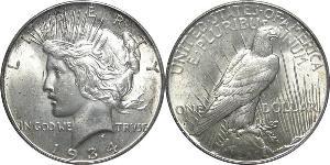 1 Долар США (1776 - ) Срібло 