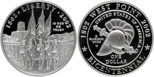 1 Долар США (1776 - ) Срібло 
