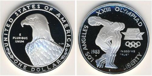 1 Долар США (1776 - ) Срібло 