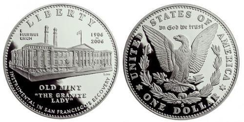 1 Долар США (1776 - ) Срібло 