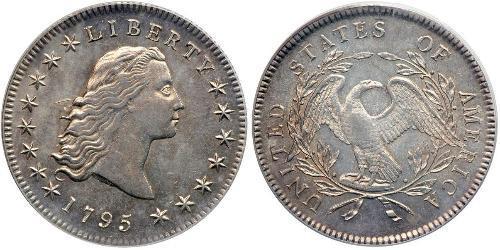 1 Долар США (1776 - ) Срібло 