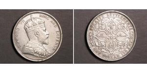 1 Долар Стрейтс-Сетлментс (1826 - 1946) Срібло Едвард VII (1841-1910)