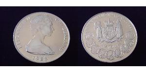 1 Доллар Новая Зеландия  Елизавета II (1926-2022)