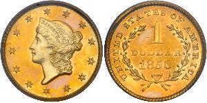 1 Доллар США (1776 - ) Золото 