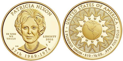 1 Доллар США (1776 - ) Золото 