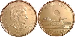 1 Доллар Канада Латунь Елизавета II (1926-2022)