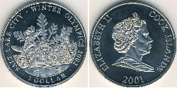 1 Доллар Cook Islands (1965 - ) Никель/Медь 