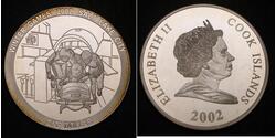 1 Доллар Cook Islands (1965 - ) Серебро Елизавета II (1926-2022)