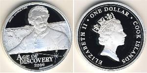 1 Доллар Cook Islands (1965 - ) Серебро 