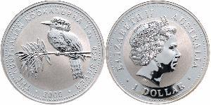 1 Доллар Австралия (1939 - ) Серебро Елизавета II (1926-2022)