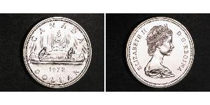 1 Доллар Канада Серебро Елизавета II (1926-2022)