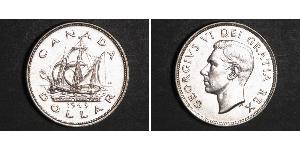 1 Доллар Канада Серебро Георг VI (1895-1952)