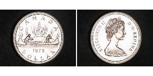 1 Доллар Канада Серебро Елизавета II (1926-2022)