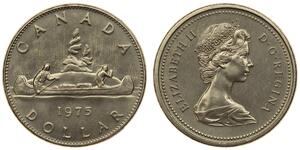 1 Доллар Канада Серебро Елизавета II (1926-2022)
