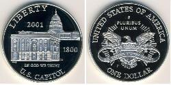 1 Доллар США (1776 - ) Серебро 