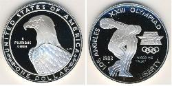 1 Доллар США (1776 - ) Серебро 