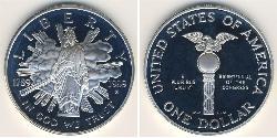 1 Доллар США (1776 - ) Серебро 