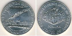 1 Доллар США (1776 - ) Серебро 